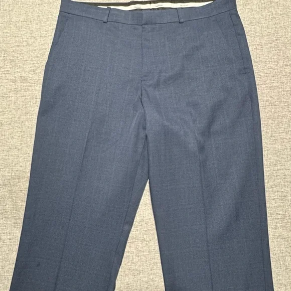 Perry Ellis Men’s Portofino Folio Flex Navy Blue Dress Pants Size 36x32 - Picture 2 of 3